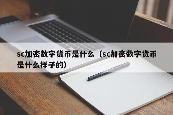 sc加密数字货币是什么(sc加密数字货币是什么样子的)